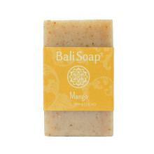 Bali Soap - Mango Natural Soap - Bar Soap for Men & Women - Bath Body and Face Soap - Vegan Handmade Exfoliating Soap - 3 Pack 3.5 Oz each