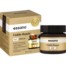 Essano Visible Repair Face Moisturizer Tagescreme mit Hyaluronsure, feuchtigkeitsspendende und verjngende tgliche Feuchtigkeitscreme fr die Pfleg