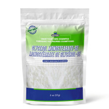 MYOC Glycerol Monostearate- SE- 2oz Glycerol Monostearate Powder Glycerol Monostearate Powder Cosmetic Grade Non-GMO Paraffin & Sulfate free