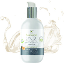 Emu-l, reine Hautfeuchtigkeitscreme  Nagel, Krper, Gesicht, Kopfhaut und Haare, Feuchtigkeitscreme mit Omega 3, 6, 9 Vitaminen und Mineralien  Au