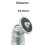 Projector Ceiling Mount 18mm Universal Adjustable Projector Ceiling Mount Stand Bracket for Micro Projector Silver 4