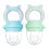 2er Pack Fütterungsschnuller Größe M Blau/Grün 5,512 cm 10