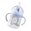 Gewichteter Strohhalm-Sippy-Becher 250 ml 16,5  6,5 cm Blau 8
