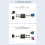 8K HDMI-Splitter-Switcher 2in1Out Aluminium 48Gbps 12
