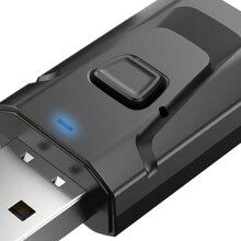 4 in 1 USB Bluetooth5.0 Receiver Clear Sound Quality Plug and Play Stable Transmission Audio Adapter