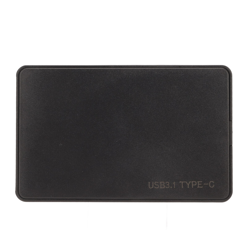 Hard Drive Enclosure 2.5In Usb3.1 Type C 10Gbps Transfer Abs Material Hdd Ssd External Enclosure With Led Indicator 9331319237100