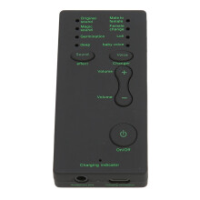 Stimmverzerrer 7 Modi ABS 300 mAh 3,5 mm USB Micro