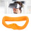 PICO 4 VR Silikon-Gesichtsabdeckung orange, wasserdicht 1