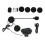 Motorrad-Headset Bluetooth 500mAh 13.5x43mm IP67 2