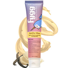 Fygg Nano-Hydroxylapatit-Zahnpasta (Vanillia Vibes) | Vanille-Zahnpasta fr Kinder mit Prbiotika (113 ml) | Natrlich und fluoridfrei | Propriet
