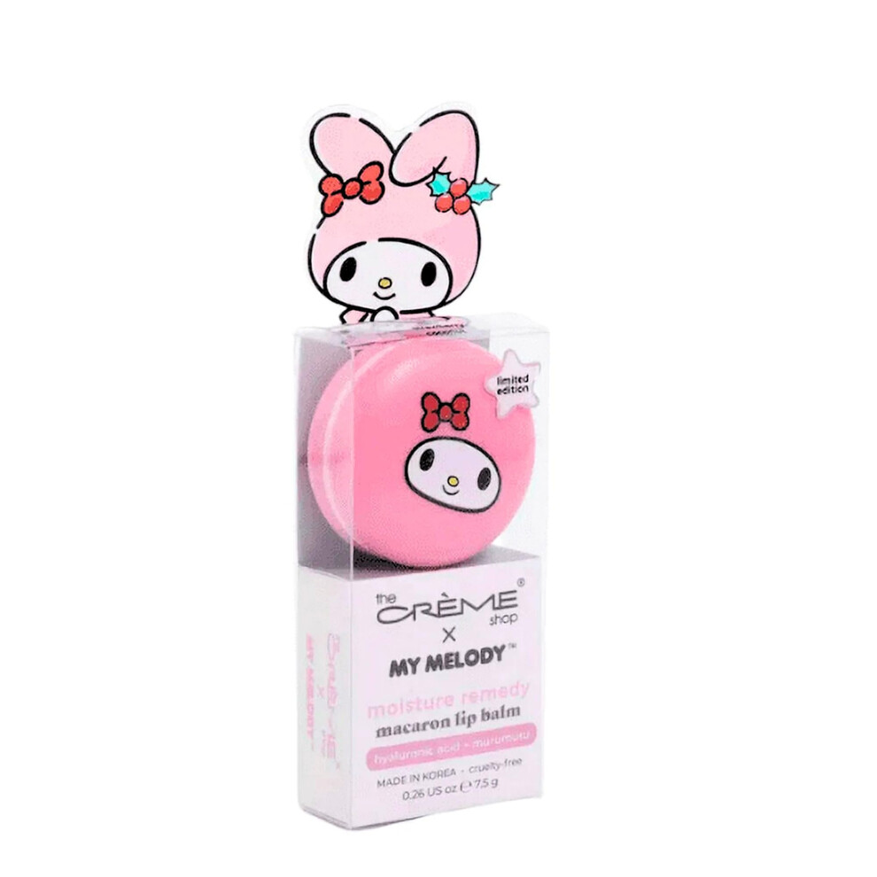 The Crme Shop X My Melody Moisture Remedy Macaron Lip Balm Korean Lip Balm With Murumuru Butter And Hyaluronic Acid