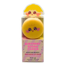 The Crme Shop Bubble Mates Macaron Lip Balm Koreanischer Lippenbalsam mit Hyaluronsure und Murumuru-Butter Geburtstags-Zuckerkekse