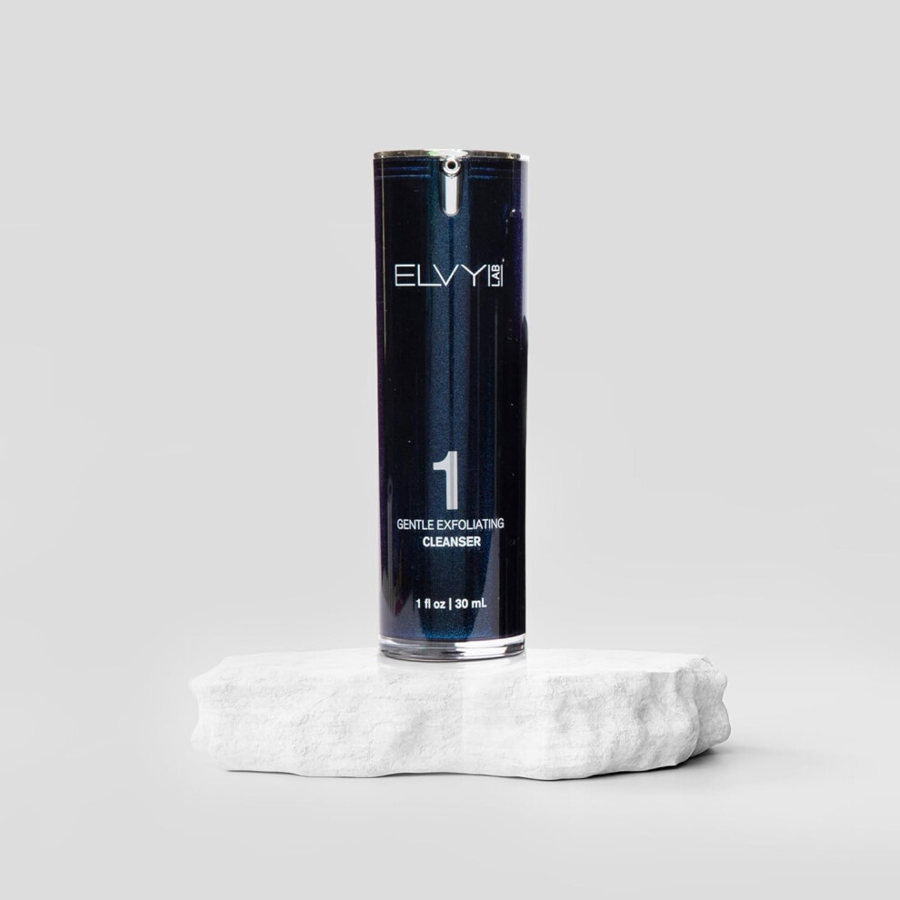 Elvy Lab Gentle Face Cleanser For Men | Deep Cleansing Face Wash With Oat Amino Acid & Glycerin | Skincare For Oily Dry & Sensitive Skin | Trave