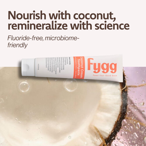 Fygg Nano Hydroxyapatite Mini dentifrice de voyage (cr   me de coco. 2