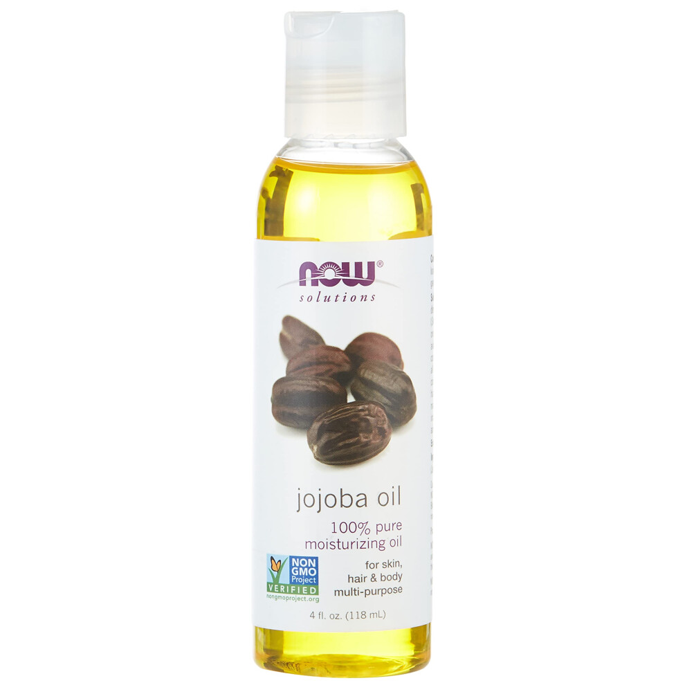 Now Foods Solutions Certified Organic Jojoba Oil - 4 Fl Oz