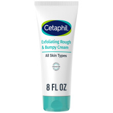 CETAPHIL Exfoliating Rough & Bumpy Cream Lightweight Cream for All Skin Types 8 oz Tube 20% Urea Gently Exfoliates Refines Skin Texture Der