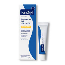 PanOxyl Adapalene 0.1% Leave-On Gel, 30 Dagen Voorraad, Retinoïde Gel Acne Behandeling, 0.5 oz