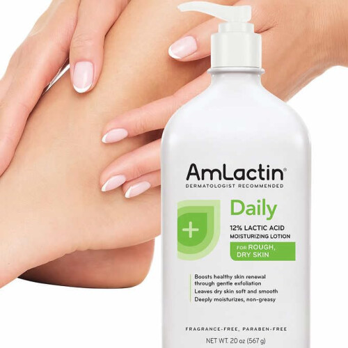 AmLactin Daily Moisturizing Lotion pro drsnou suchou plet 20 oz 1