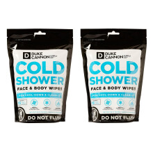 Duke Cannon Cold Shower Klefelthndklder Ansigts- og kropsservietter - 2 pakke (30 hndklder i alt)