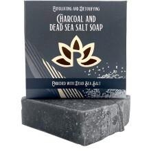 Relaxation PNSK MDLO S UHLM SUL MRTVHO MORE, OLIVOV OLEJ A KOKOSOV OLEJ - SMES whisky tabkov kue (Black Soap)