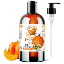 Bella Terra Oils  Bio-Krbiskernl 16 oz  eine Ode an die Nhrstoffpalette von Bio-Krbis, vollgepackt mit Cucurbitin und essentiellen Aminosuren,