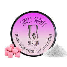 Simply Sooney Remineralisierendes veganes Mineral-Zahnpulver I Kaugummiformel fr Kinder I Natrliche Aufhellung I Strkere Zhne 1,5 oz (1,5 oz