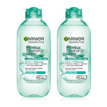 Garnier Micellar Water with Hyaluronic Acid Facial Cleanser & Makeup Remover Hydrating and Plumping For All Skin Types Vegan Cruelty Free 1