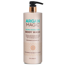 Argan Magic Ultra-Feuchtigkeitsspendendes Duschgel mit Hyaluronsure und Arganl reinigt, belebt und spendet Feuchtigkeit | Hergestellt in den USA,