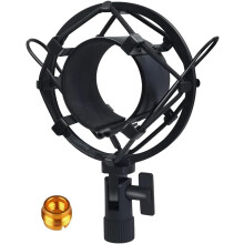 Etubby 47-53mm AT2020 Microfoon Schokbeugel met Metaal Schroefadapter