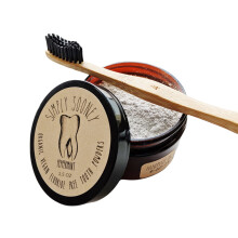 Simply Sooney Fluoridfreies remineralisierendes Zahnpastapulver I Vegan I Glutenfrei I therisches Bio-Pfefferminzl 1,5 Unzen