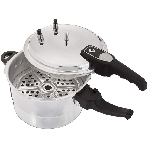 Uniware 11litrov hlinkov tlakov hrnec s naparovacem [1050-28] 2