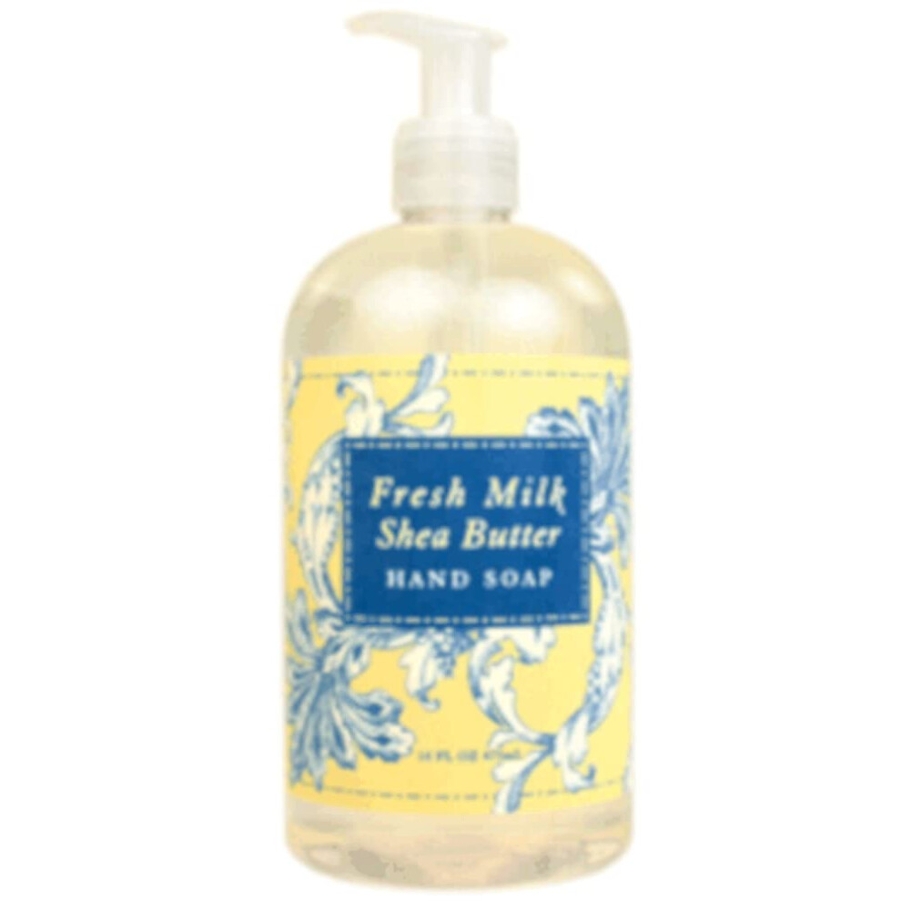 Greenwich Bay Tradin Greenwich Bay Trading Company Hand Soap Fresh Milk Shea Butter 16 Fl.oz (R2y003)