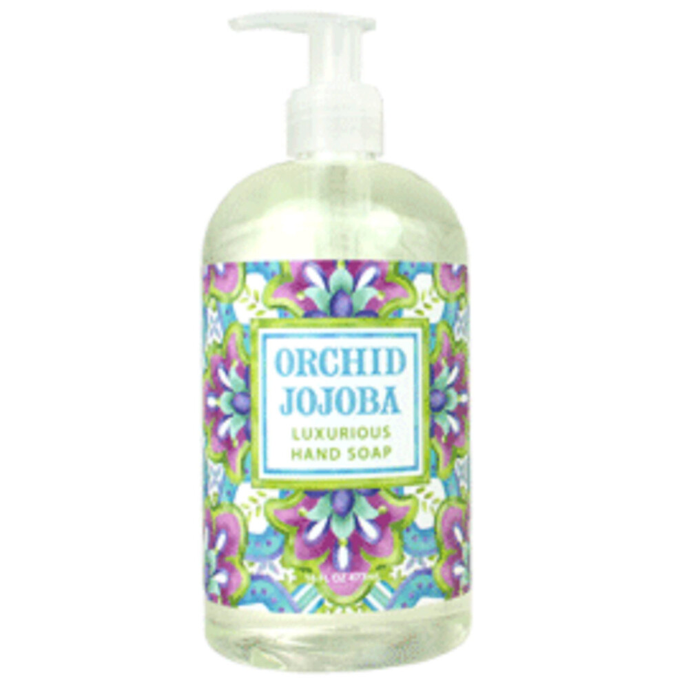 Greenwich Bay Trading Co. Luxurious Hand Soap 16 Ounce Orchid Jojoba
