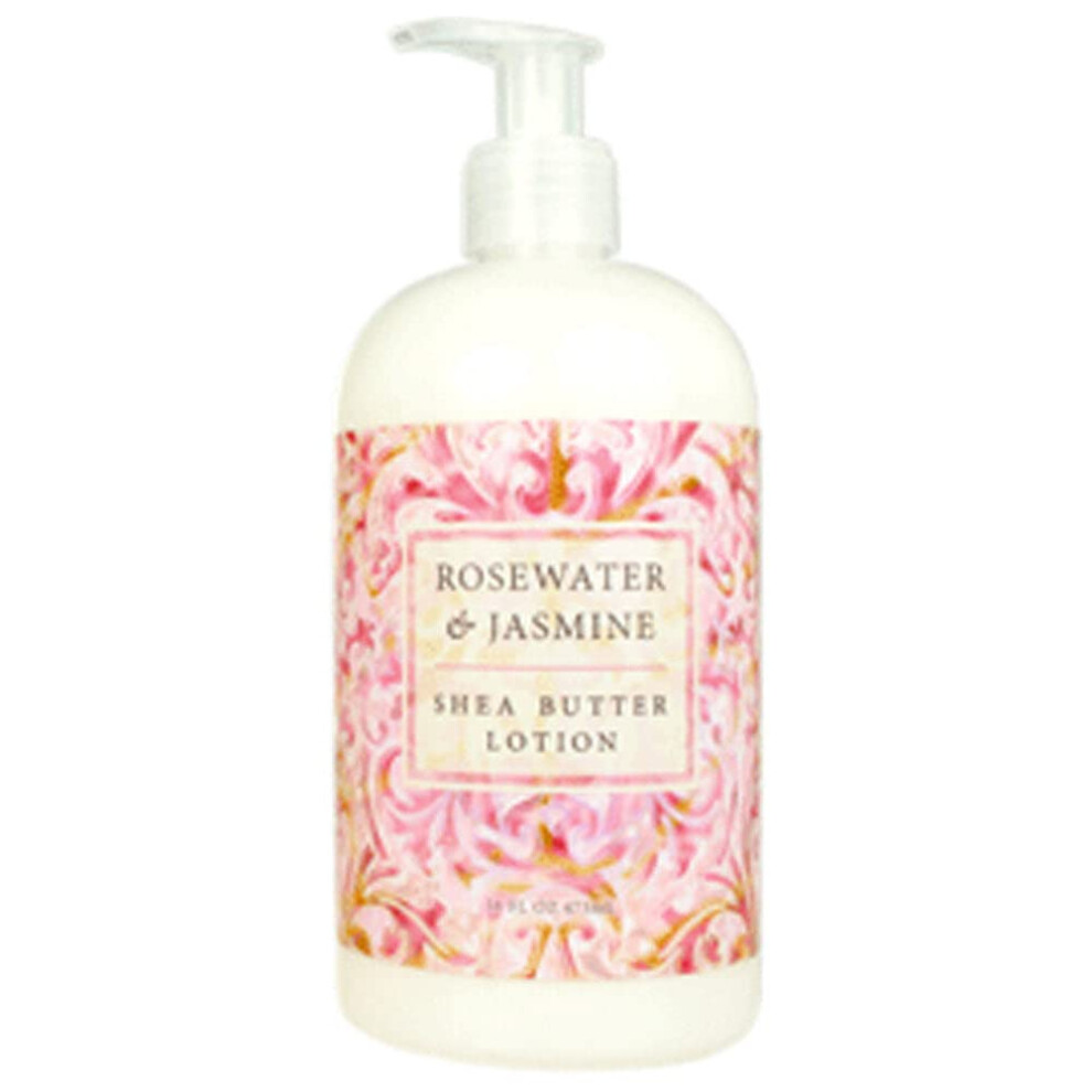 Greenwich Bay Tradin Greenwich Bay Trading Company Shea Butter Lotion Rosewater & Jasmine 16 Fl Oz