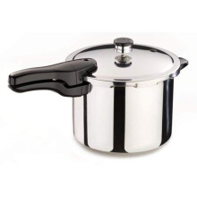 Presto 01362 6-Quart Stainless Steel Pressure Cooker Presto 6-Quart Stainless Steel Pressure Cooker  6 QT  METALLIC