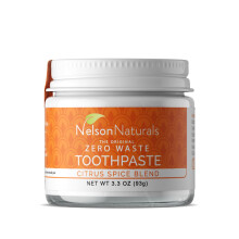 Nelson Naturals Citrus Spice Blend Fluoruro Dentifricio libero 3,3 oz