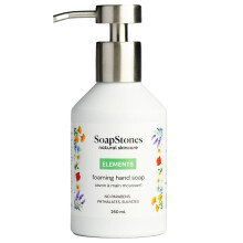Sabonete Espumante para Mos com Pedras-Sabo - Elements - 250 mL - Frmula Hidratante Suave e Hidratante em Frasco Recarregvel - Sabonete Espum
