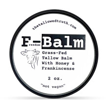 The Tallowed Truth F-Balm Tallow Talg aus grasgeftterten und grasgemsteten Tieren Nur 5 Zutaten In Kanada hergestellter Allzweck-Talgbals