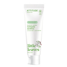 ATTITUDE Fluoride-Free Toothpaste Plant- and Mineral-Based Ingredients Vegan Cruelty-Free and Sugar-Free Coconut and Mint 4.2 Oz