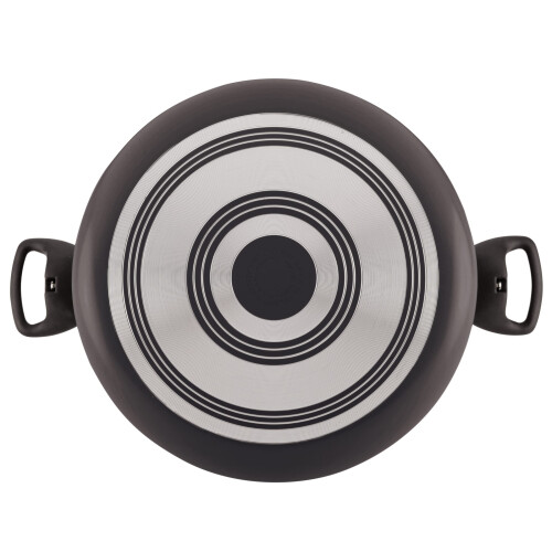 Farberware Farberware Cookware Antihaft-Suppentopf mit Deckel, 10,5 Quart, Schwarz 2