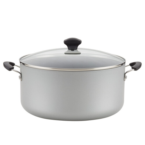 Farberware Ndob Farberware Neprilnav hrnec s poklic 10,5 Quart Silver