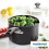 Farberware Farberware Cookstart DiamondMax Nonstick Straining Saucepot with Lid  Dishwasher Safe  6 Quart - Black 2