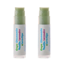 Living Libations Bio-Lippenbalsam Vanilla Chamomile Lover Lips | Natrliche Wildcrafted Clean Beauty (2er-Pack)