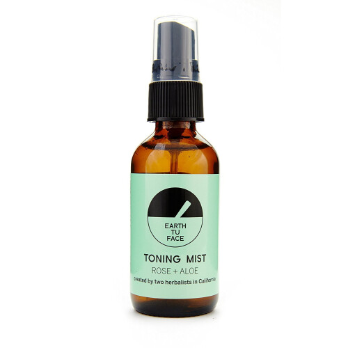 Earth tu Face  Bio-Rose + Aloe Toning Mist (2 oz/59 ml)