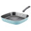 Farberware Farberware Cookstart DiamondMax Antiaderente Square Deep Grill Pan/Griddle Seguro para mquina de lavar loua 11 polegadas - Aqua 1
