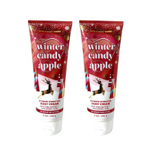 Bath & Body Works Ultimate Hydration telov krm (Winter Candy Apple) 8,00 unce (balen 2 ks)
