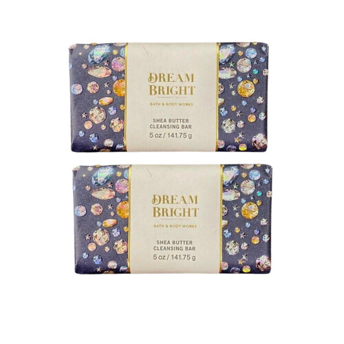Bath & Body Works Bath & Body Works Cleansing Bar Pack de 2 5 oz cada uno (Sueo Bright)
