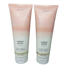 Bath & Body Works Amber Blush Ultimate Hydration Body Cream 8 Ounces, pakket van 2