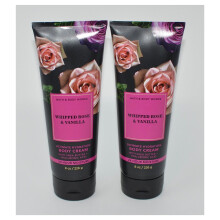 Bath & Body Works Ultimate Hydration Body Cream, pakket van 2 (opgeklopte rozen-vanille) 8,0 vloeibare_ounces