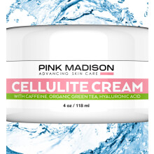Skin Tightening Cellulite Remover Cream with Caffeine Organic Green Tea & Hyaluronic Acid. Best Cellulite Treatment for Skin Firming and Tighteni